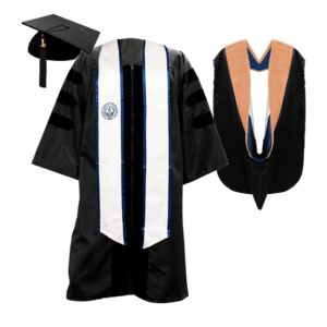 utah state university doctorate sash graduation regalia bundle